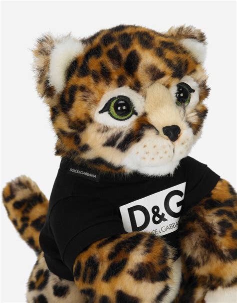 Leopard mascot soft toy in Multicolor for Boys 